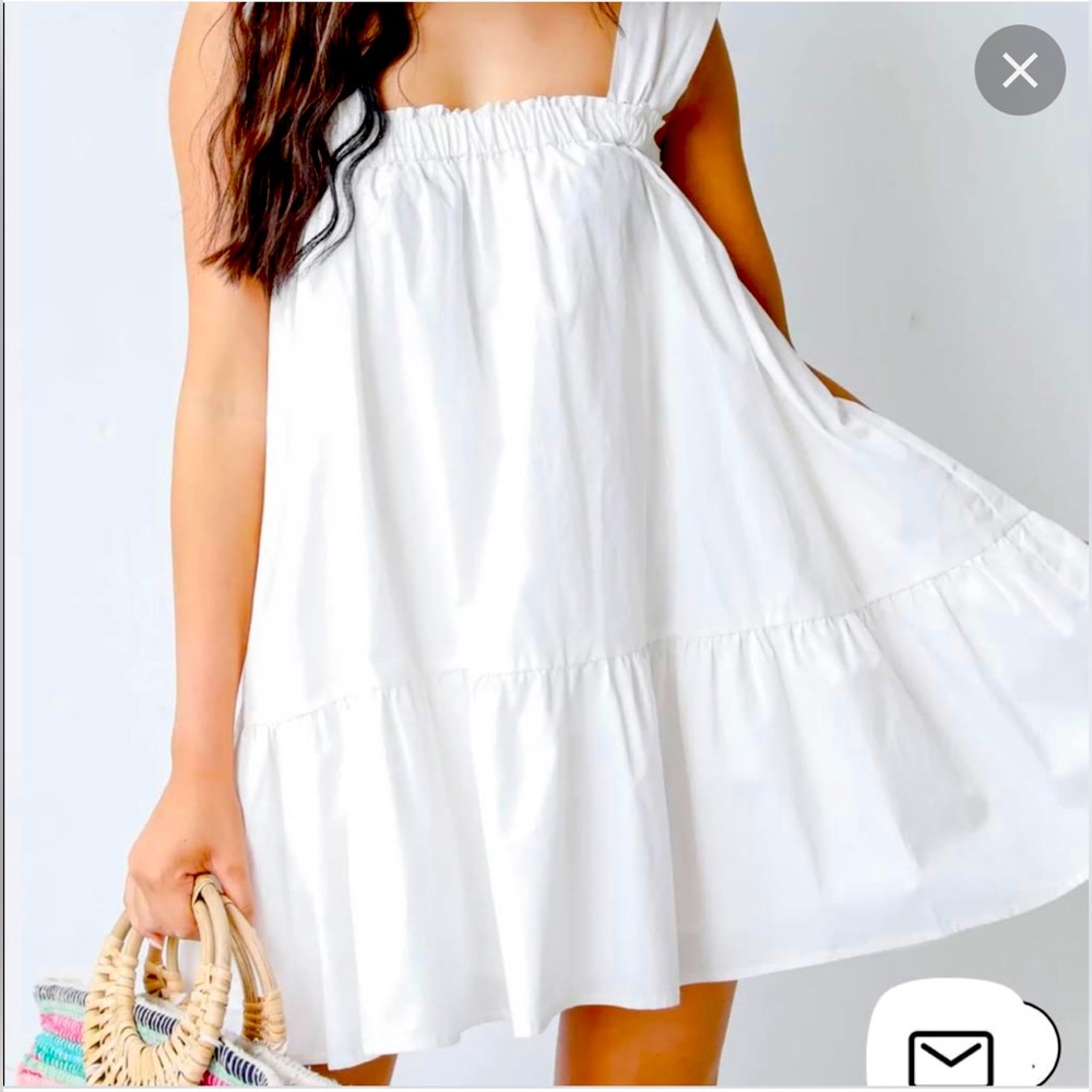 White dress